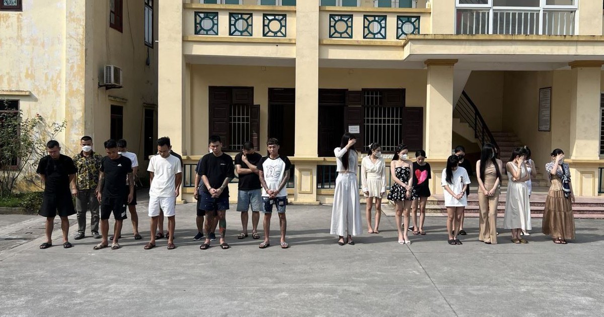 Phát hiện hàng chục nam, nữ dương tính với chất ma túy trong nhà nghỉ