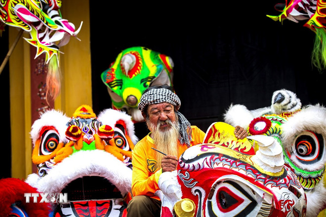Tây Ninh bảo tồn và phát huy nghề lân sư rồng truyền thống