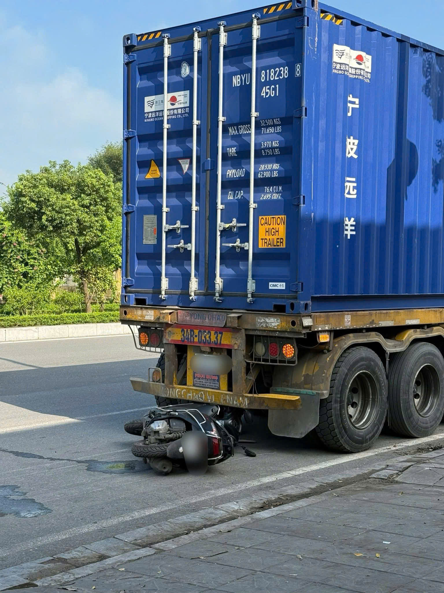 Xuân Phương – Nam Từ Liêm: Người phụ nữ không qua khỏi sau va chạm giao thông