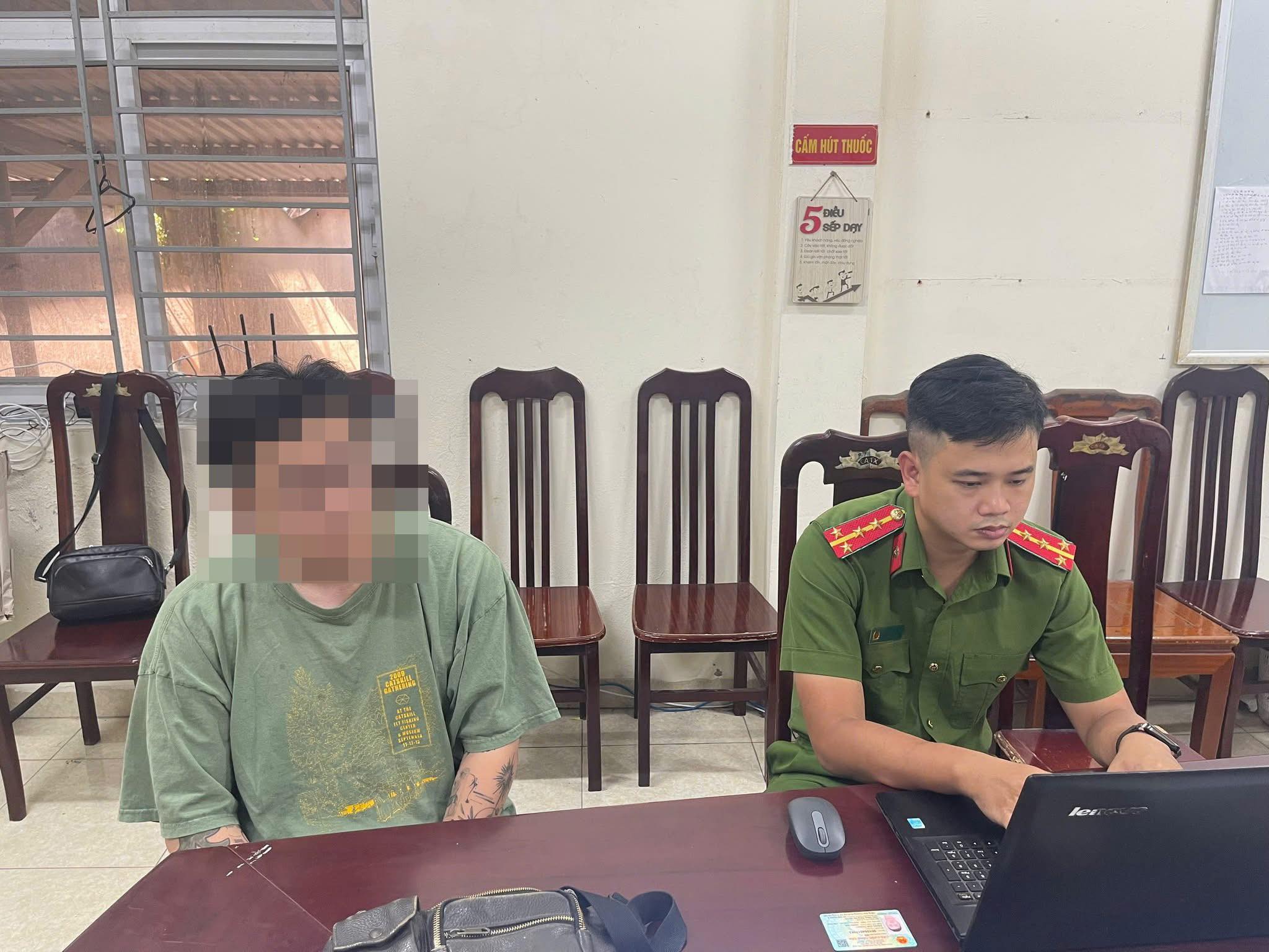 Triệu tập người đàn ông xăm trổ đánh cô gái tại chung cư ở Hà Nội