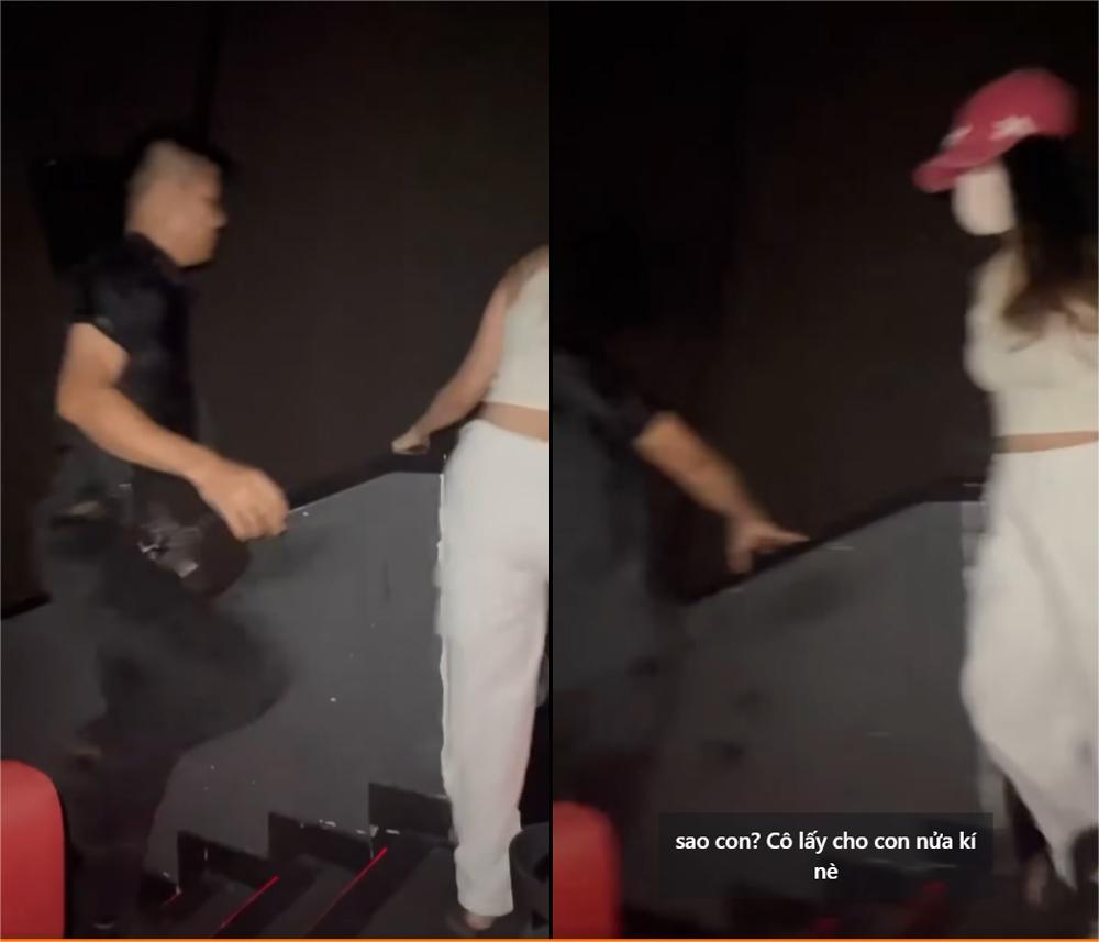 Thanh niên trốn vợ dẫn người yêu xem phim và cái kết