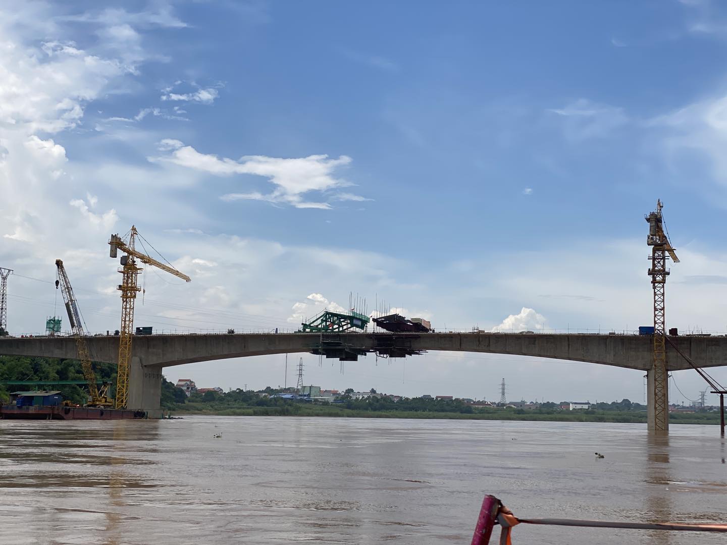 Chính thức hợp long cây cầu hơn 600 tỷ thay thế cây cầu 30 năm tuổi bị sập năm ngoái