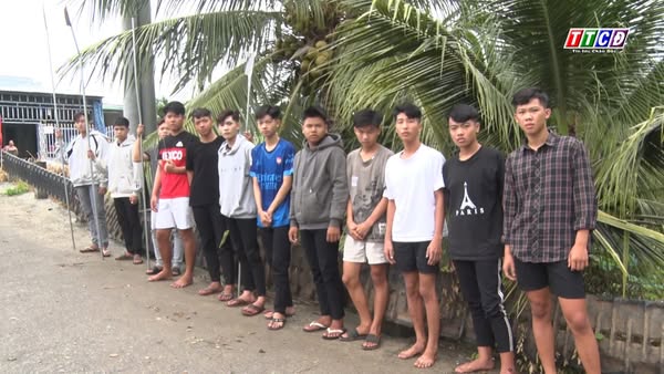 Châu Đốc – Bắt một nhóm thanh thiếu niên: ngăn chặn vụ gây rối trật tự công cộng
