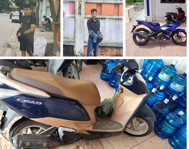 Bắt tạm giam 2 đối tượng gây ra nhiều vụ trộm cắp xe máy