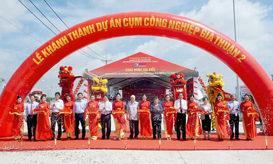 Đồng Tháp khánh thành Cụm Công nghiệp gần 400 tỉ đồng chào mừng Quốc khánh 2.9