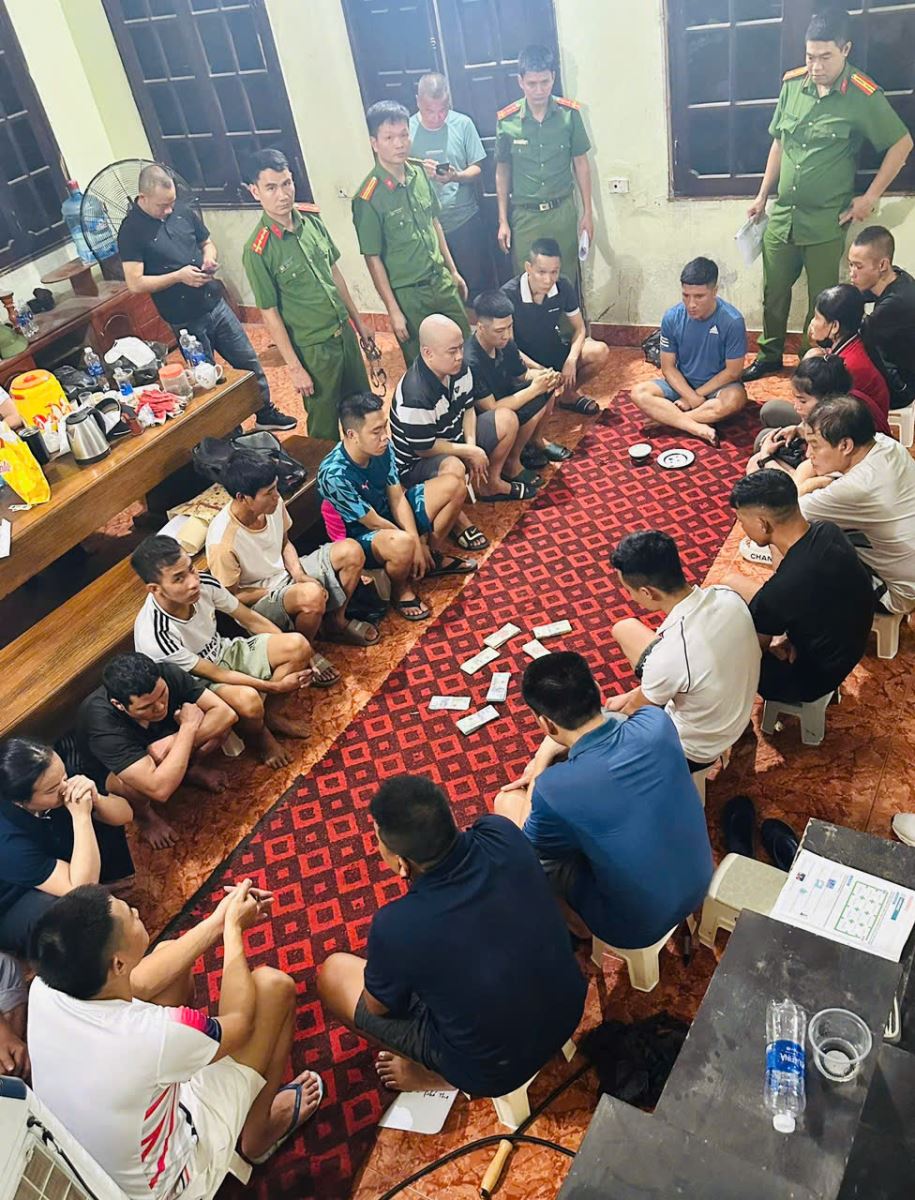 Phú Thọ: Quyết Liệt Triệt Xóa Sới Bạc Quy Mô Lớn, Giữ Vững Antt