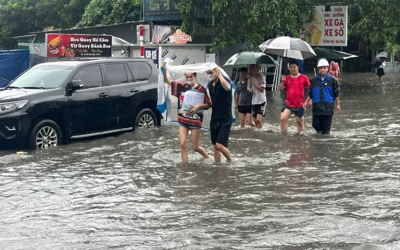 Bắc Bộ, Thanh Hóa có mưa lớn đến trưa 27/8