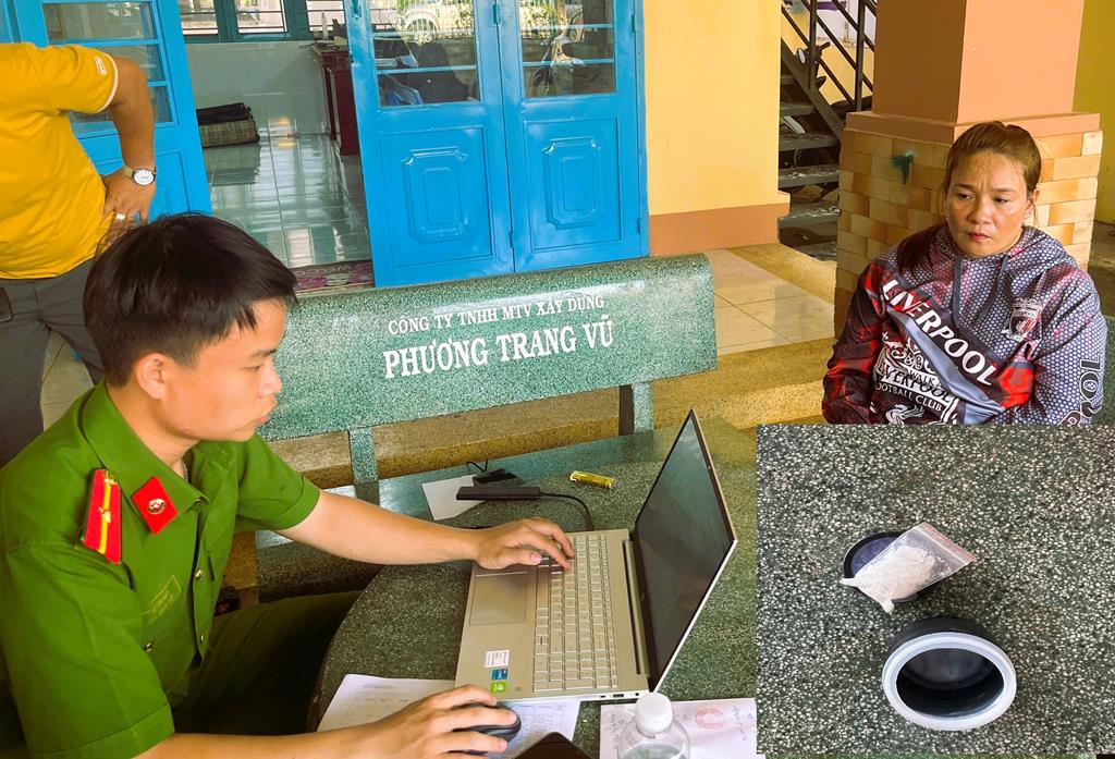 Công an phường Xuân Lập – Bắt đối tượng tàng trữ gần 10gam M.T