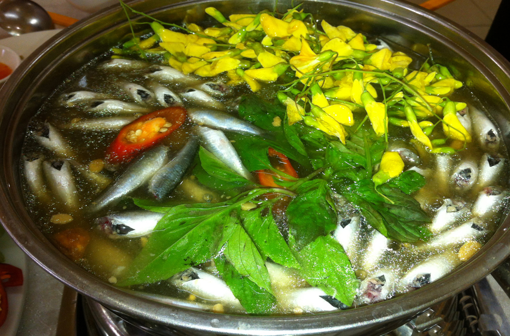 Về Đồng Tháp thưởng thức món cá linh