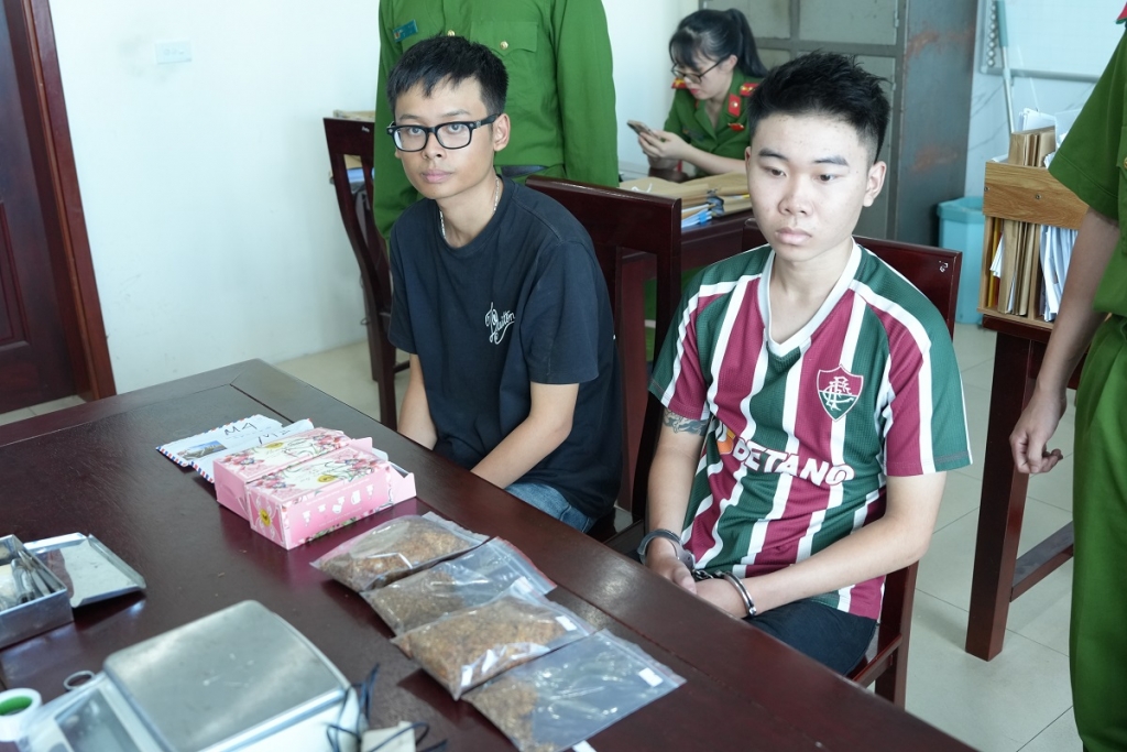 Hành vi phạm pháp của 2 nam thanh niên cùng tuổi ở Nghệ An