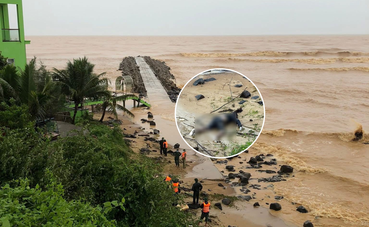 Phát hiện thi thể nghi một trong hai ngư dân mất tích trong vụ 2 tàu cá gặp nạn