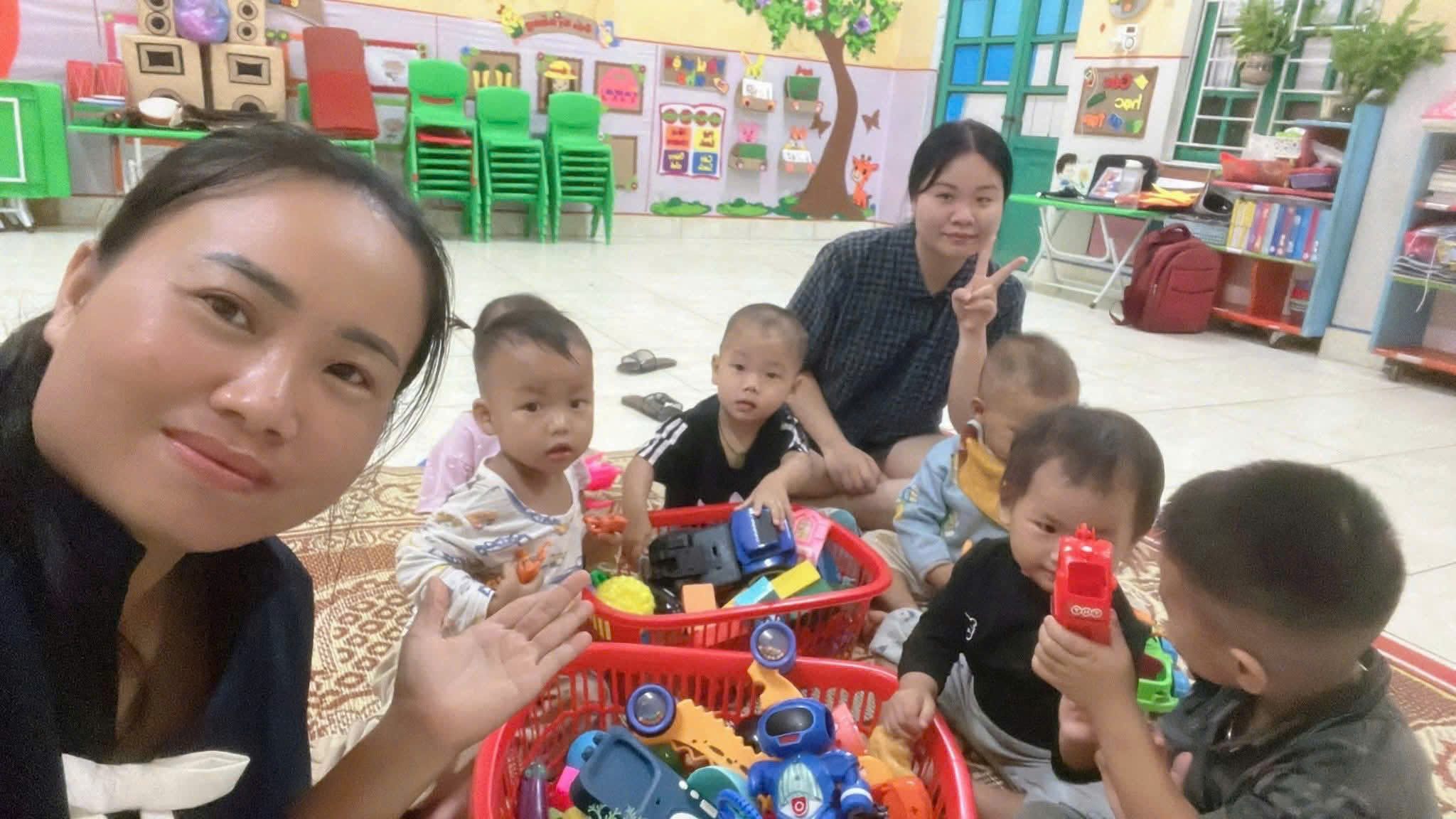 Trường mầm non Nà Hẩu (Lào Cai): Cô trò “nương tựa” cùng nhau vượt bão