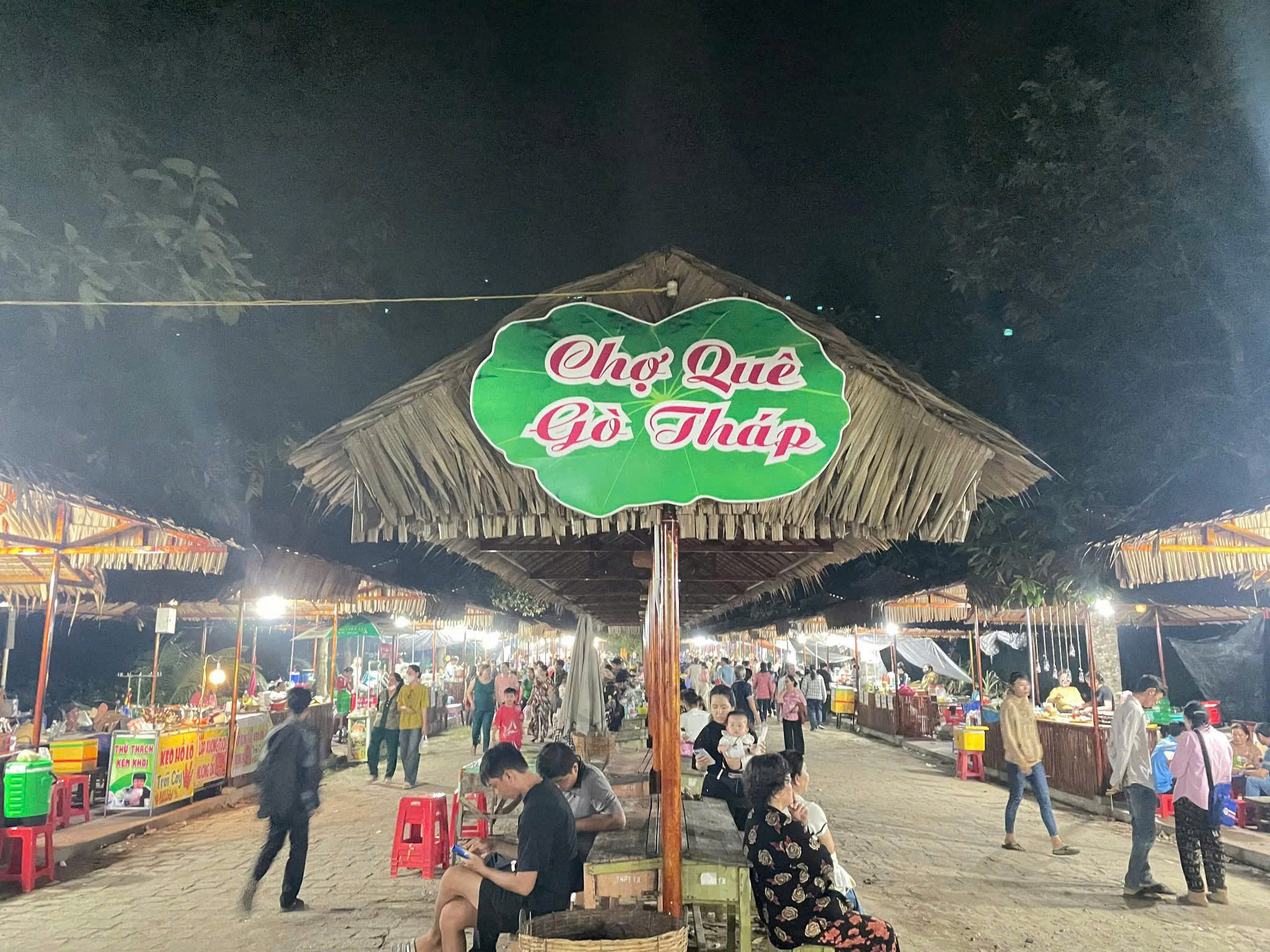 Chợ quê Gò Tháp – Nét độc đáo mới trong du lịch Tháp Mười