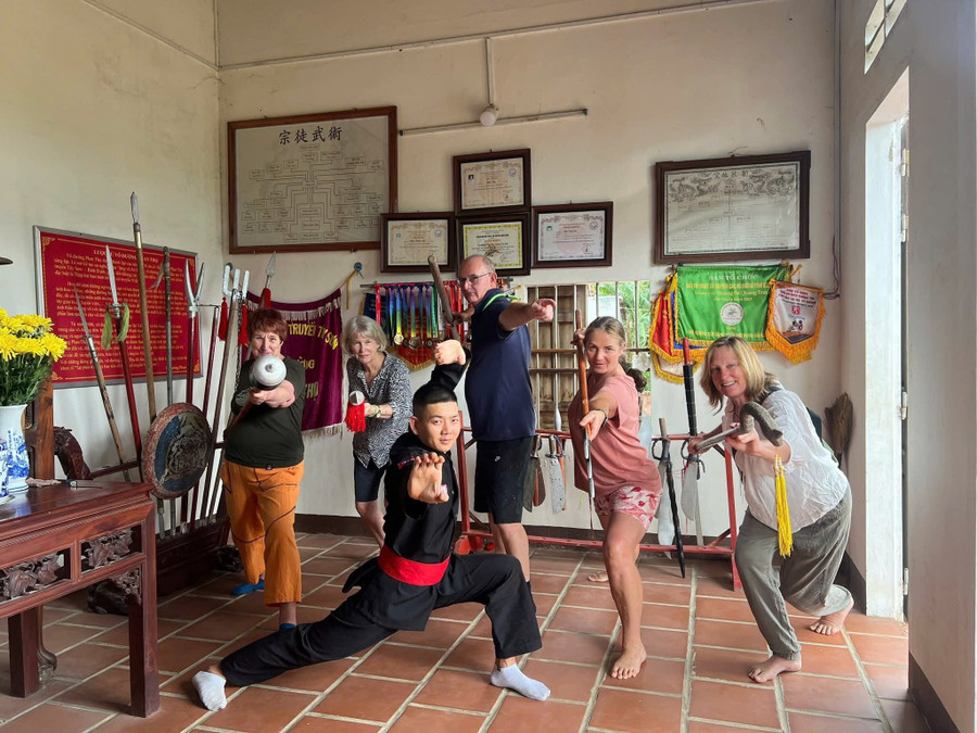 Võ sư trẻ giữ lửa võ cổ truyền