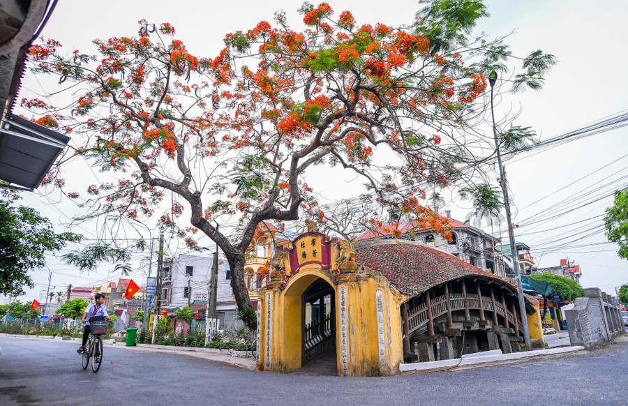 Cầu ngói chợ Lương: Hoài niệm làng Việt giữa dòng thời gian