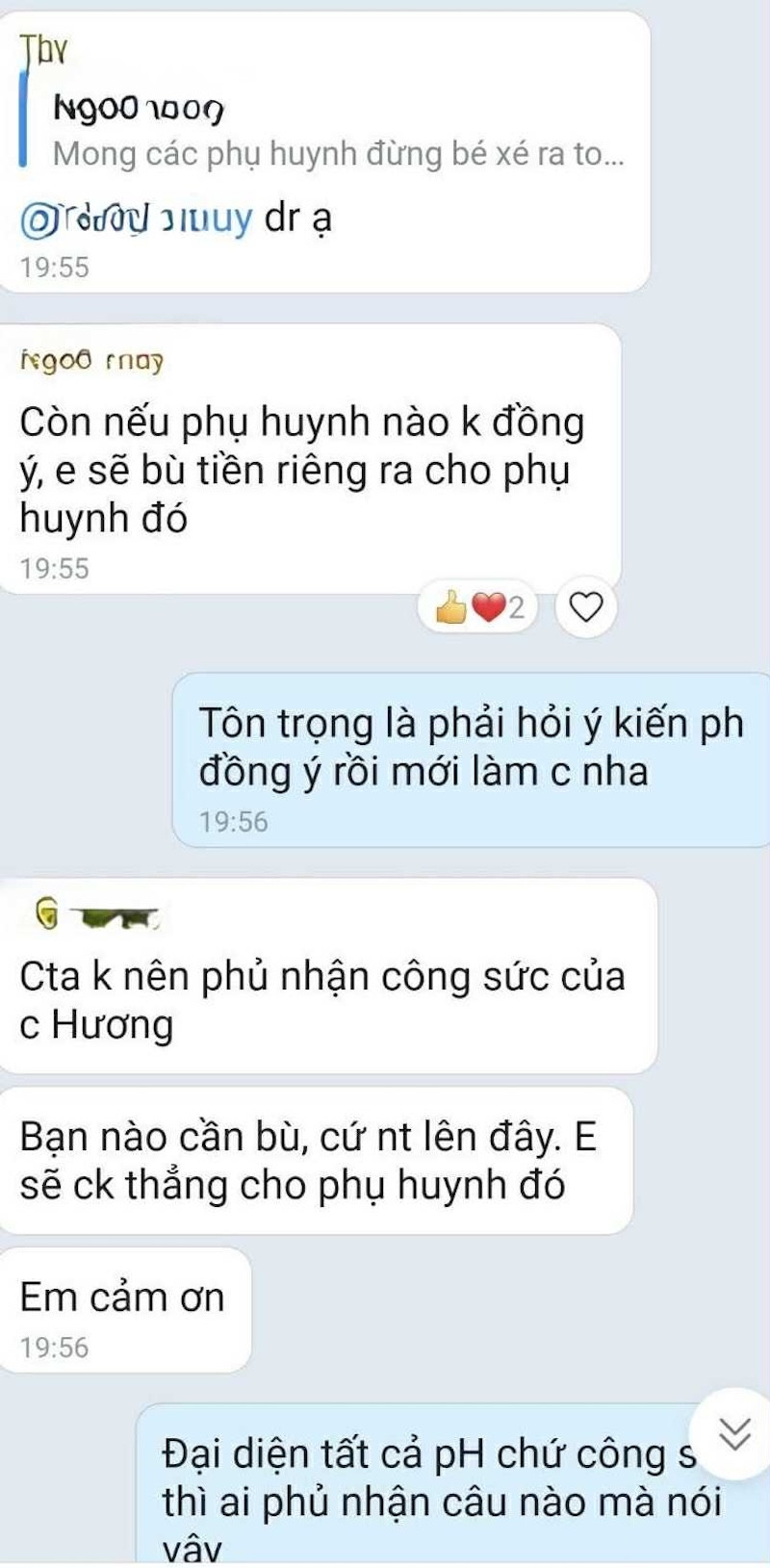 Bị chất vấn về khoản chi 1 triệu, ban phụ huynh ‘dỗi’ trả lại 22.000 đồng