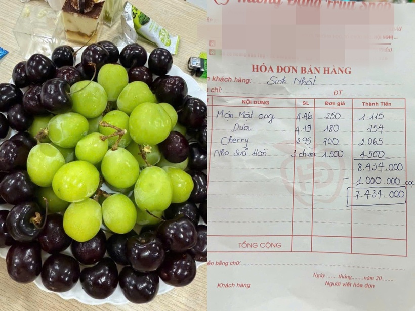 Vụ 3 chùm nho bán giá 4,5 triệu đồng: Cửa hàng bị xử phạt vì kinh doanh hàng hoá nhập lậu