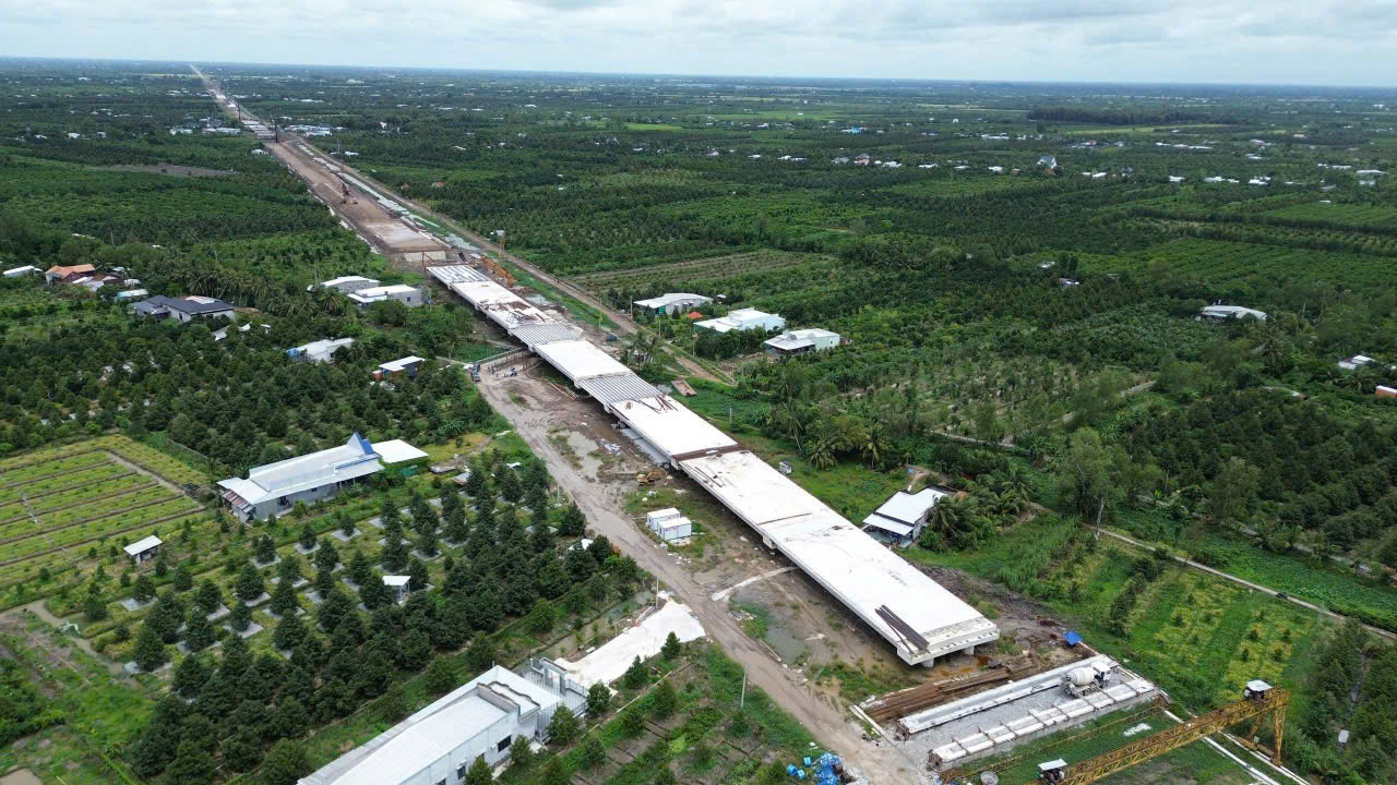 Tiến độ dự án đường cao tốc An Hữu – Cao Lãnh: Cập nhật mới nhất từ Đồng Tháp