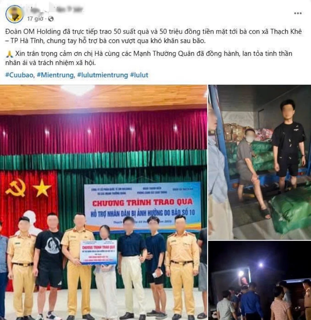 ‘Tổng tài ra lệnh đánh người’ bị tố nhận vơ từ thiện ở Hà Tĩnh