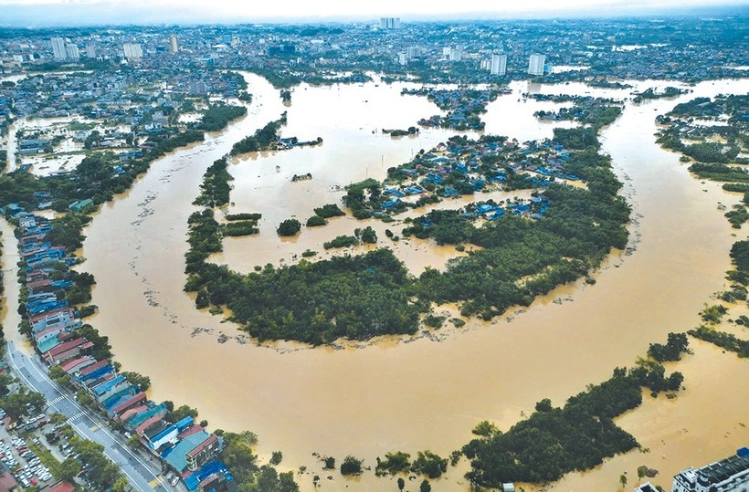 Lũ lụt ở Thái Nguyên: Vượt đỉnh lịch sử sau bão Yagi, 6 người thiệt mạng và mất tích