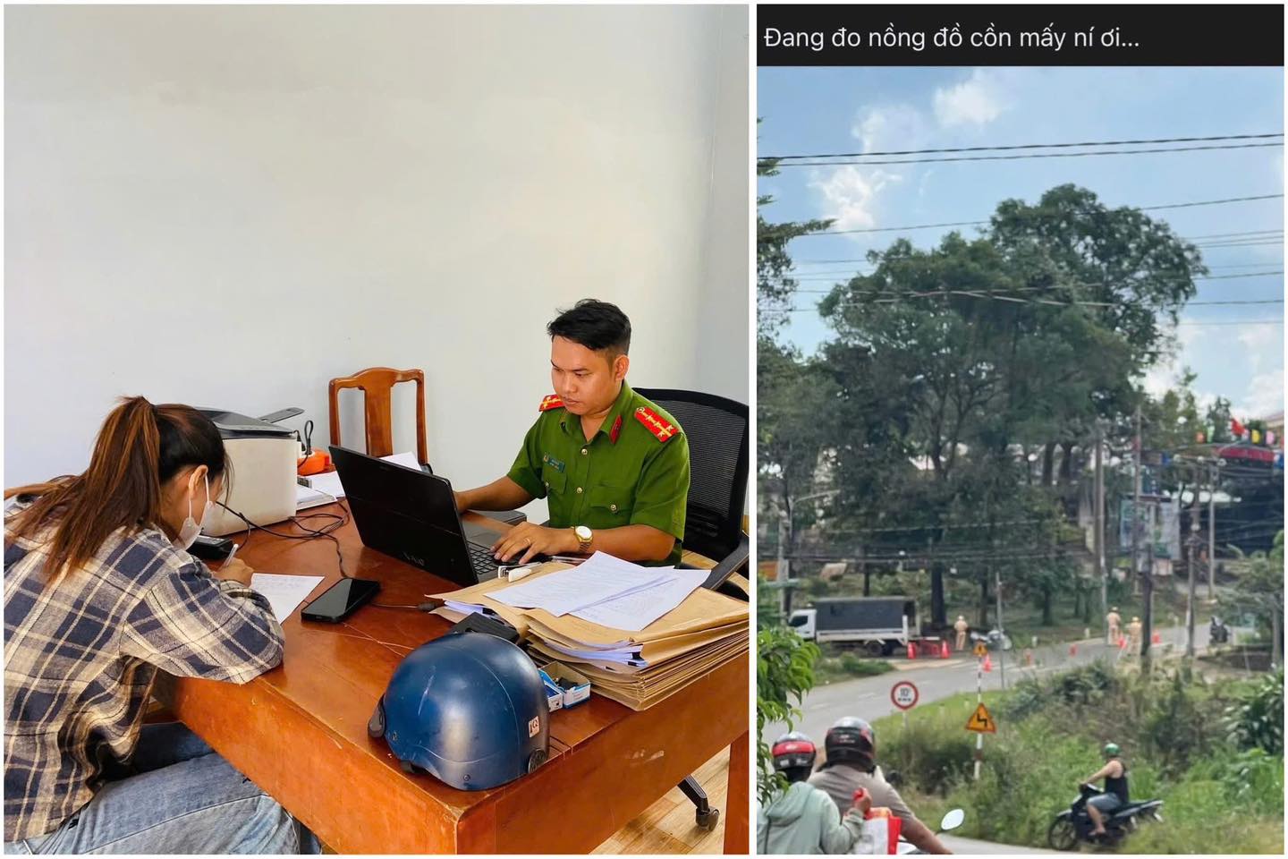 Công an tỉnh Đồng Nai vừa triệu tập một trường hợp đăng tải thông tin vị trí chốt kiểm tra của lực lượng Cảnh sát giao thông lên mạng xã hội