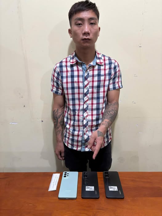 Công an phường Tân Ninh bắt giữ đối tượng trộm cắp điện thoại di động