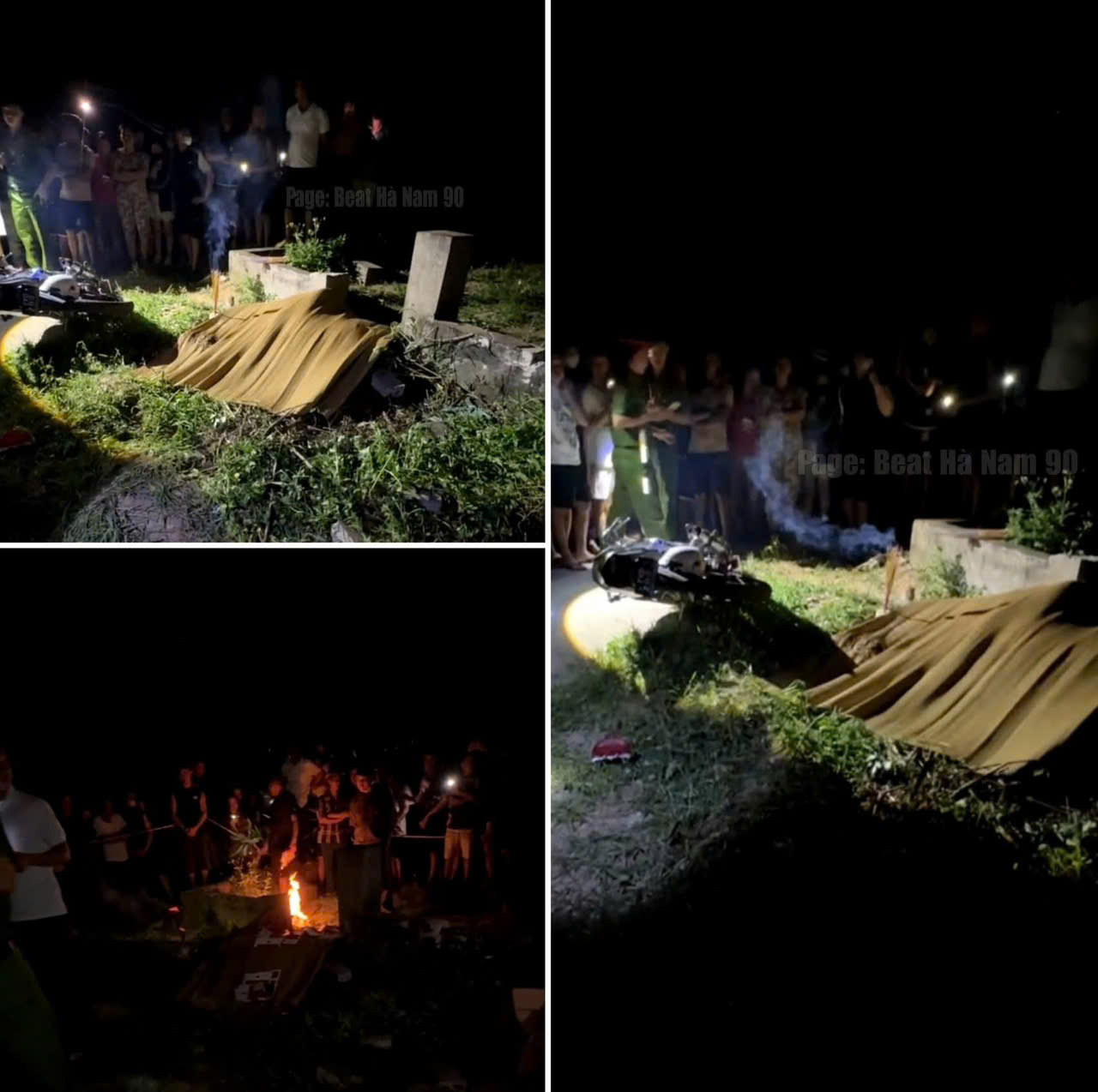 VIDEO] Hiện trường vụ TNGT thương tâm tại Quảng Xuowng -Thanh Hóa