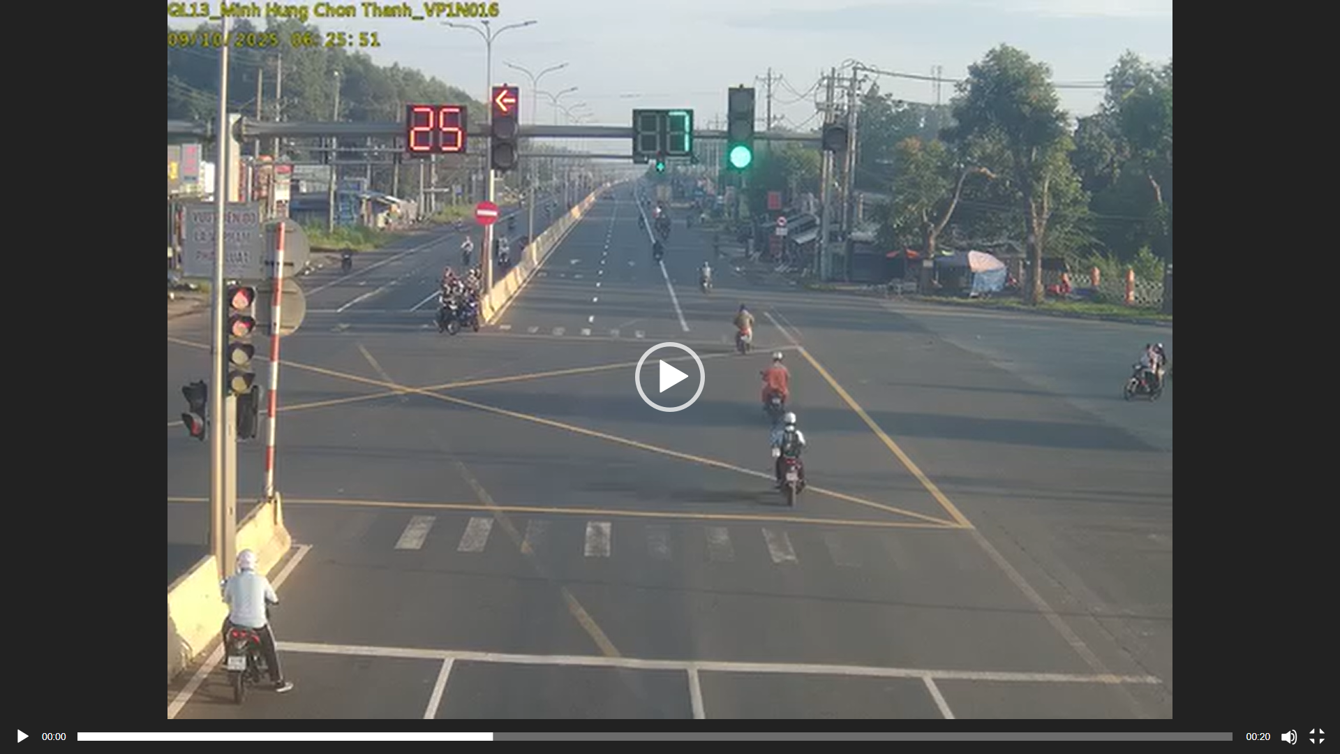 DANH SÁCH 45 PHƯƠNG TIỆN VI PHẠM GIAO THÔNG QUA HỆ THỐNG CAMERA GIÁM SÁT