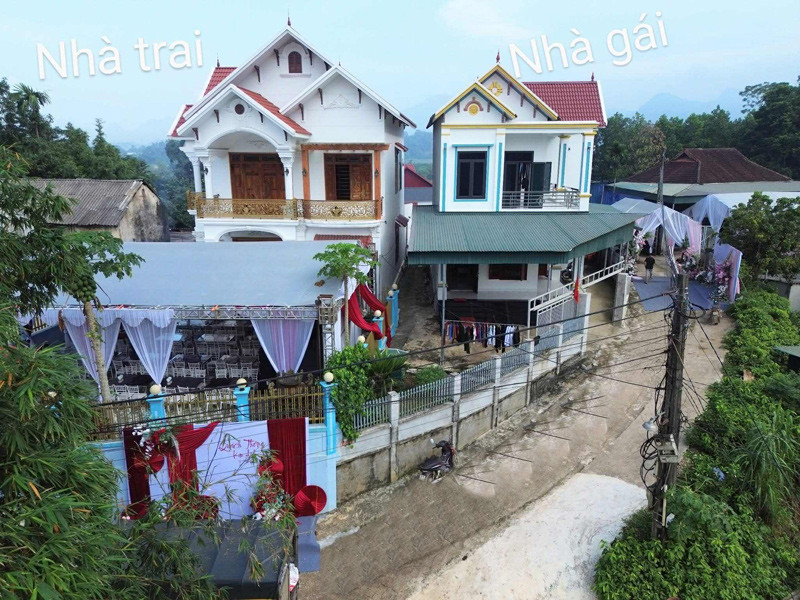 Cặp đôi nhà sát vách ở Phú Thọ cưới nhau, tài xế ‘đau đầu’ chuyện lái xe hoa