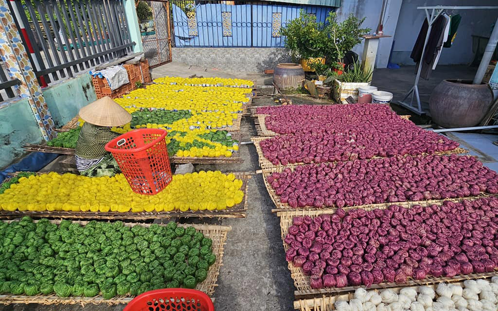 Sắc màu làng bột Sa Đéc