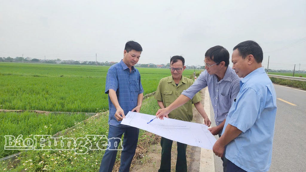 Phường Thái Bình có bao nhiêu km của tuyến đường hoành tráng nối TP Thái Bình (cũ) với trung tâm tỉnh Hưng Yên (mới)?