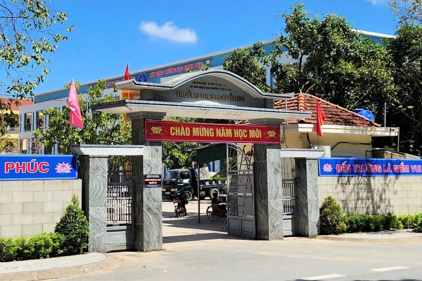 Trường vận động 10 cây giáng hương giá 130 triệu đồng vì phù hợp cảnh quan