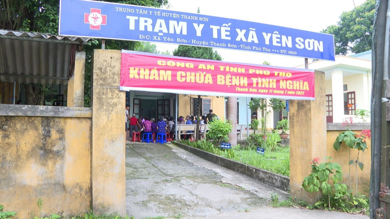 Phú Thọ sắp xếp lại gần 500 trạm y tế xã, phường