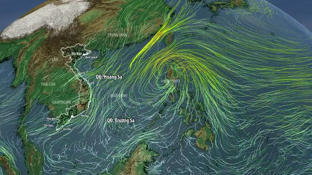 CUỐI TUẦN NÀY BIỂN ĐÔNG SẼ CÓ BÃO SỐ 12