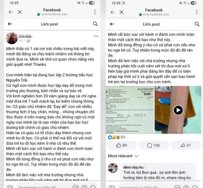 Gia Lai: Thông tin cô “dạy dỗ” quá tay gây xôn xao mạng xã hội: Cô giáo đã xin lỗi phụ huynh