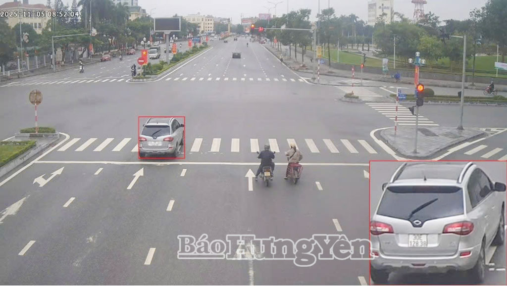 Hưng Yên: Phạt nguội 12 trường hợp vi phạm