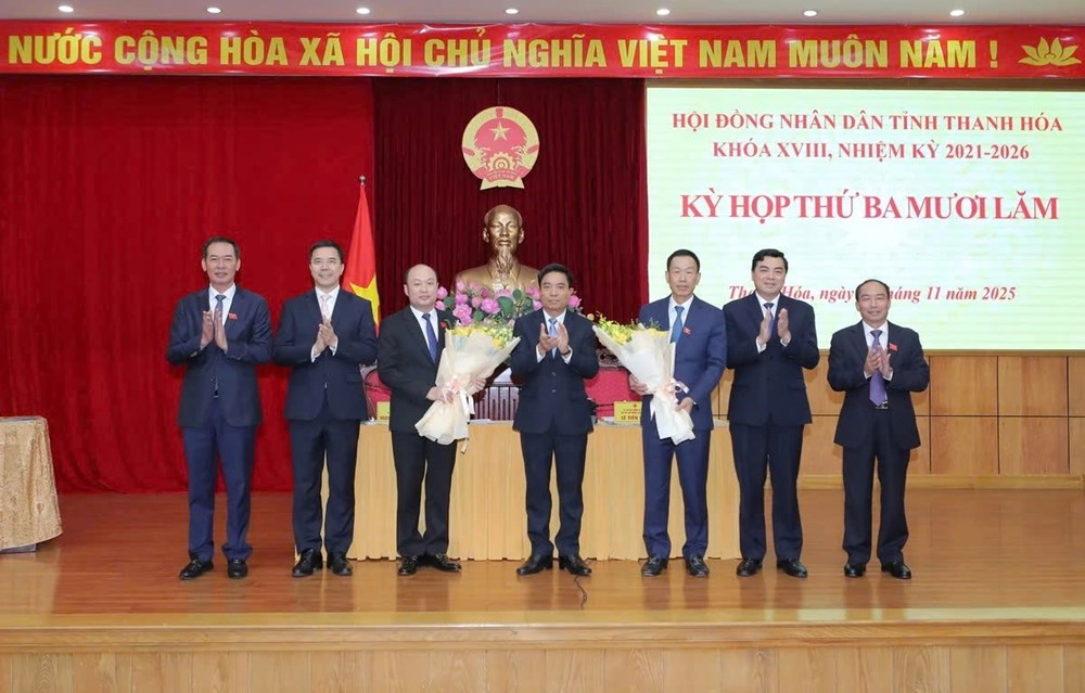 Thanh Hóa có thêm 2 Phó chủ tịch UBND tỉnh