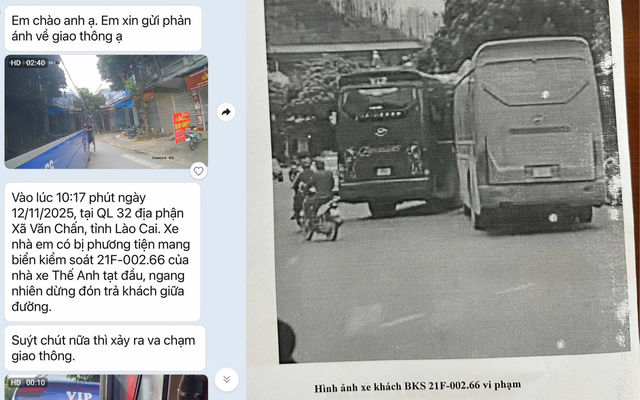 Người dân ‘cầu cứu’ Cục trưởng CSGT, lộ hành vi ngang ngược của xe khách