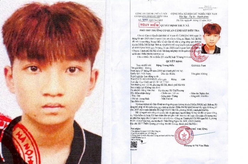 Truy nã nóng đối tượng sử dụng trái phép vũ khí quân dụng