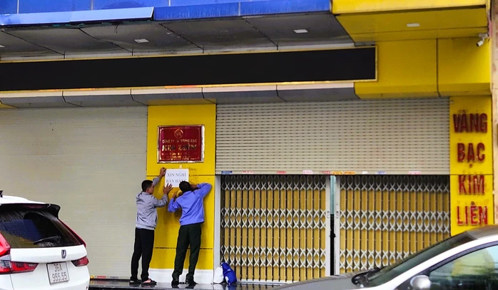 Nhiều tiệm vàng nổi tiếng ở Thanh Hóa đồng loạt đóng cửa