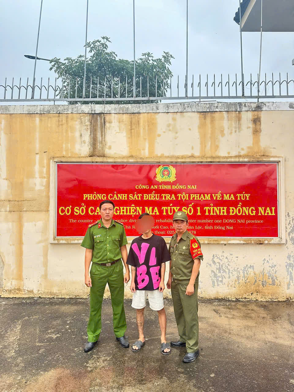 Công an xã Phước An đưa đối tượng đi cai n.g.h.i.e.n tại Trung tâm