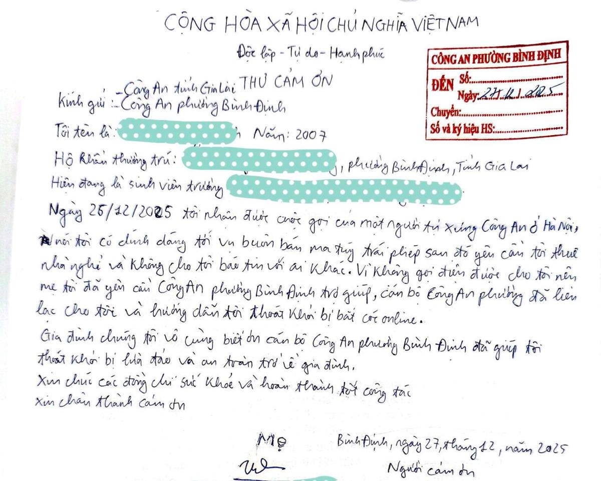 Kịp thời giải cứu nữ sinh viên bị “bắt cóc online”