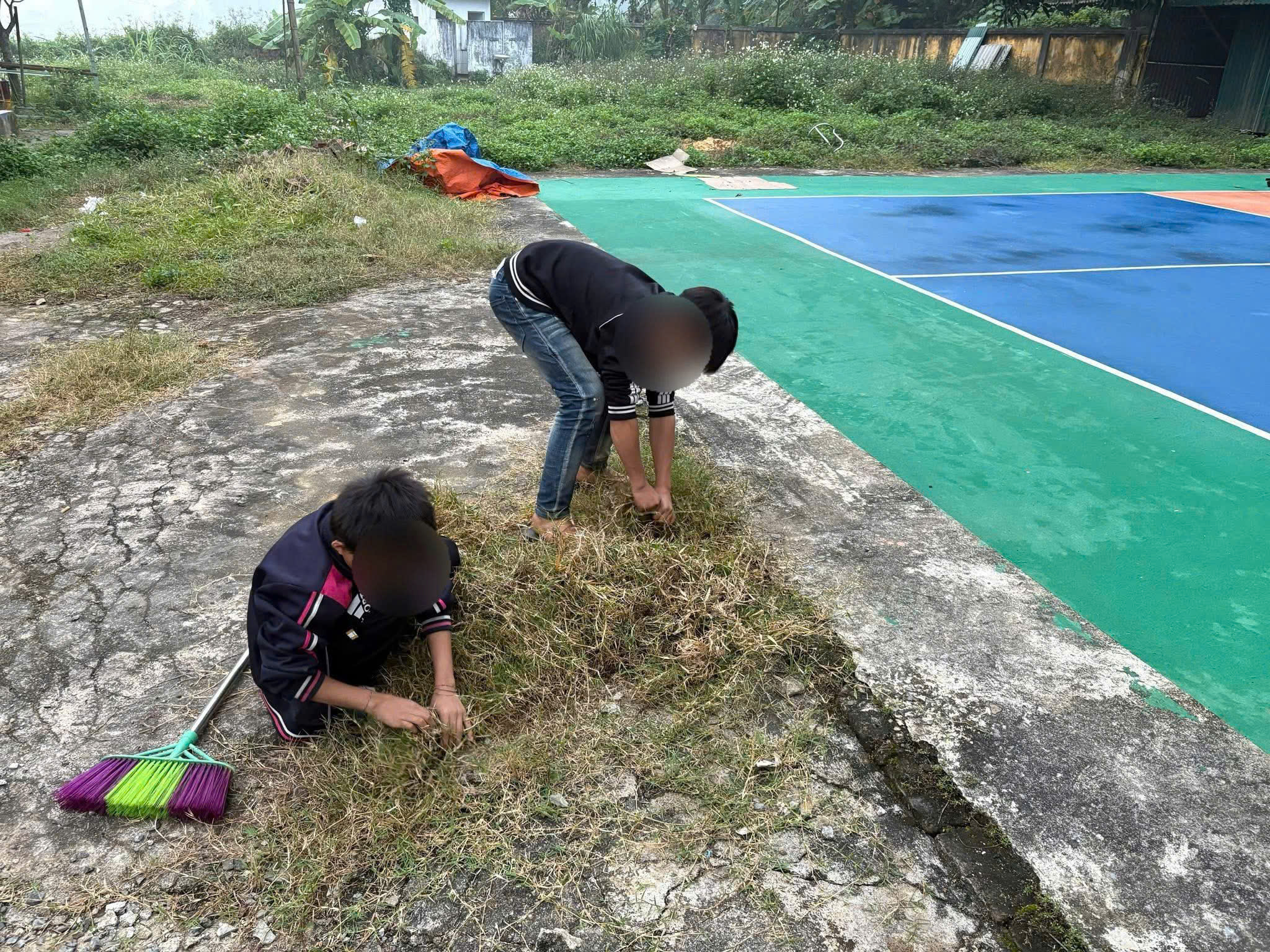 Mô hình vào dịp cuối tuần của Chi đoàn Công an xã