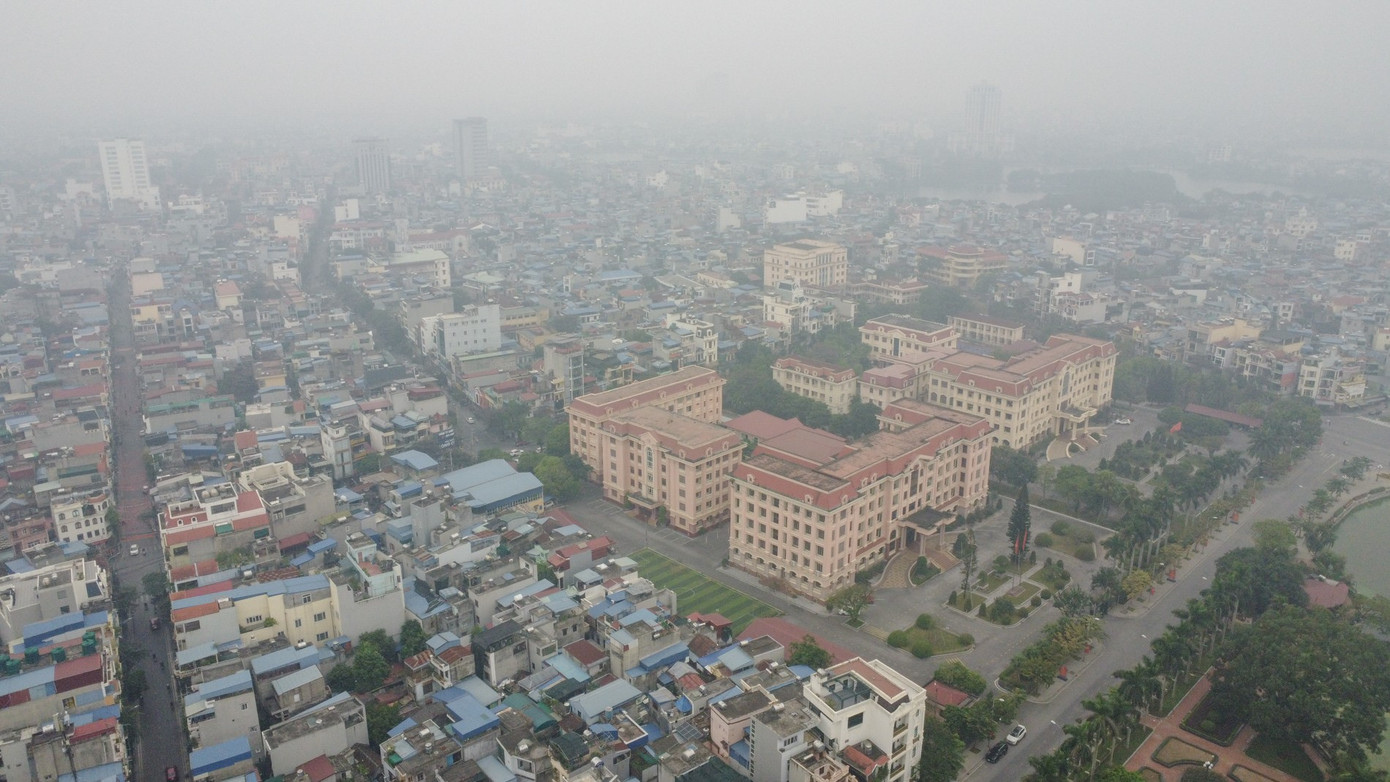 Bụi, ô nhiễm không khí bao trùm Ninh Bình