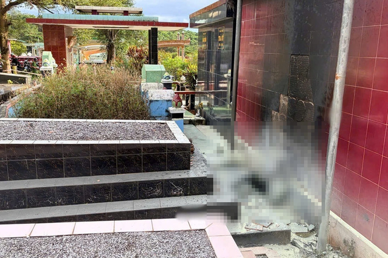 Thi thể bốc cháy ở nghĩa trang Pleiku là nhân viên quản lý rừng