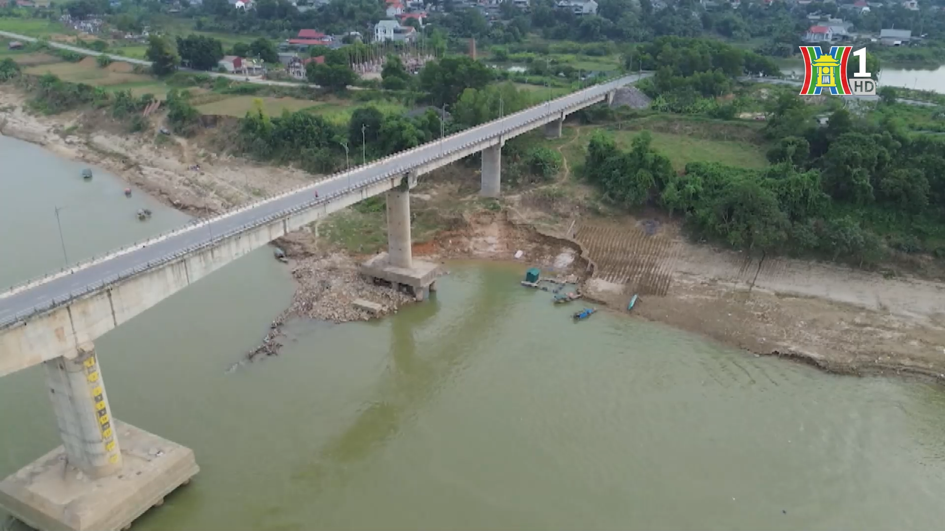 Chốt thời gian sửa chữa cầu Sông Lô