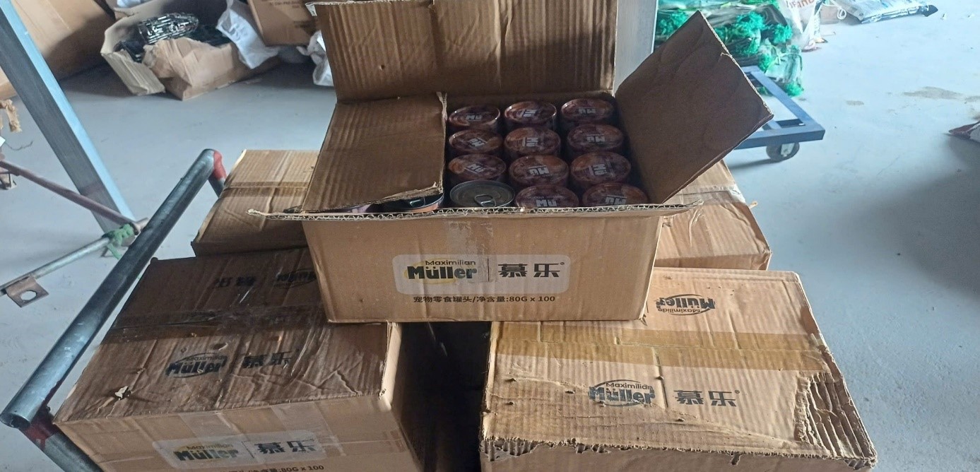 Thái Nguyên: Phạt 32 triệu đồng doanh nghiệp kinh doanh 1.700 hộp pate thú cưng nhập lậu