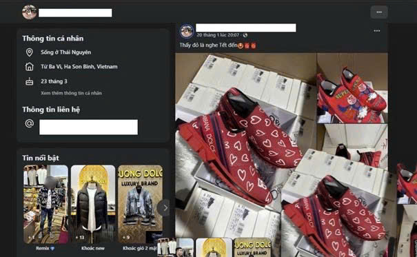 Thái Nguyên: Xử phạt hơn 120 triệu đồng hộ kinh doanh “hàng hiệu” giả mạo trên Facebook