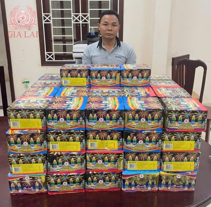 Công an xã Chư Pưh: Phát hiện vụ mua bán pháo hoa nổ trái phép