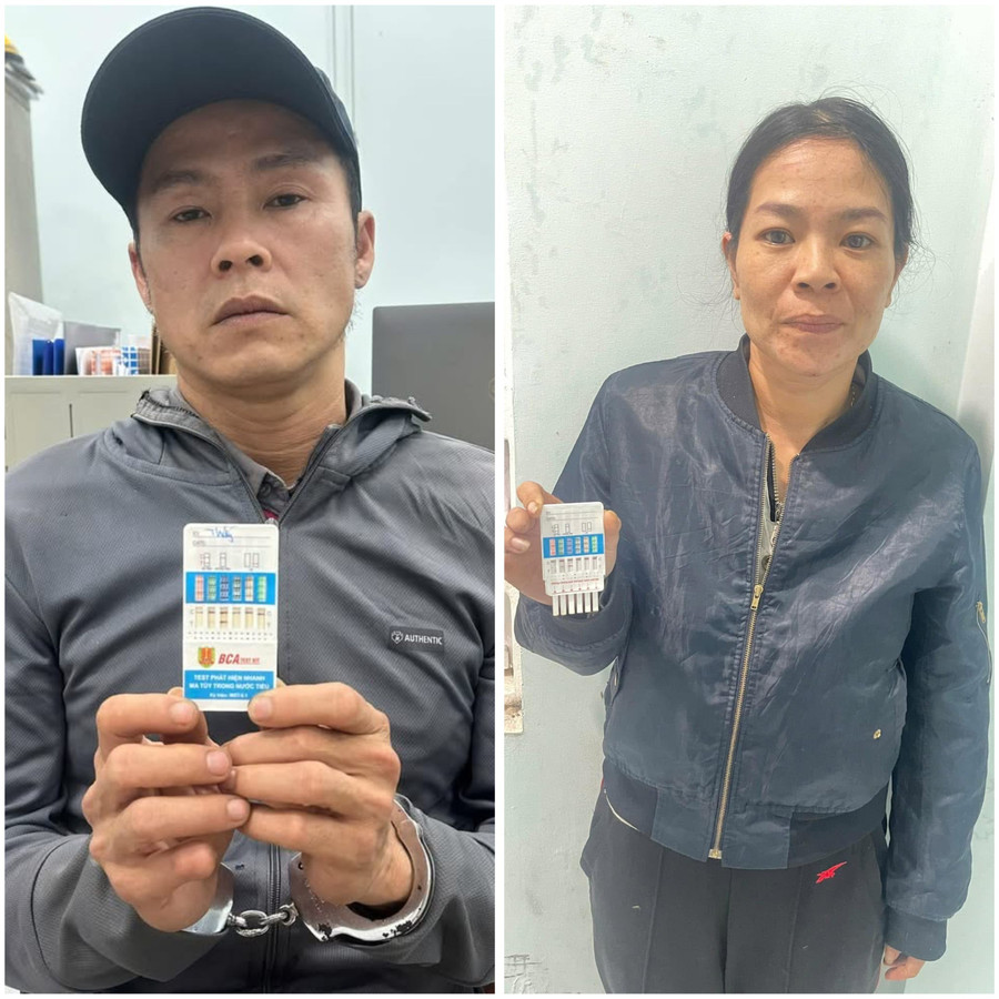 Hai vợ chồng ở Quy Nhơn tổ chức sử dụng ma túy ngay tại nhà